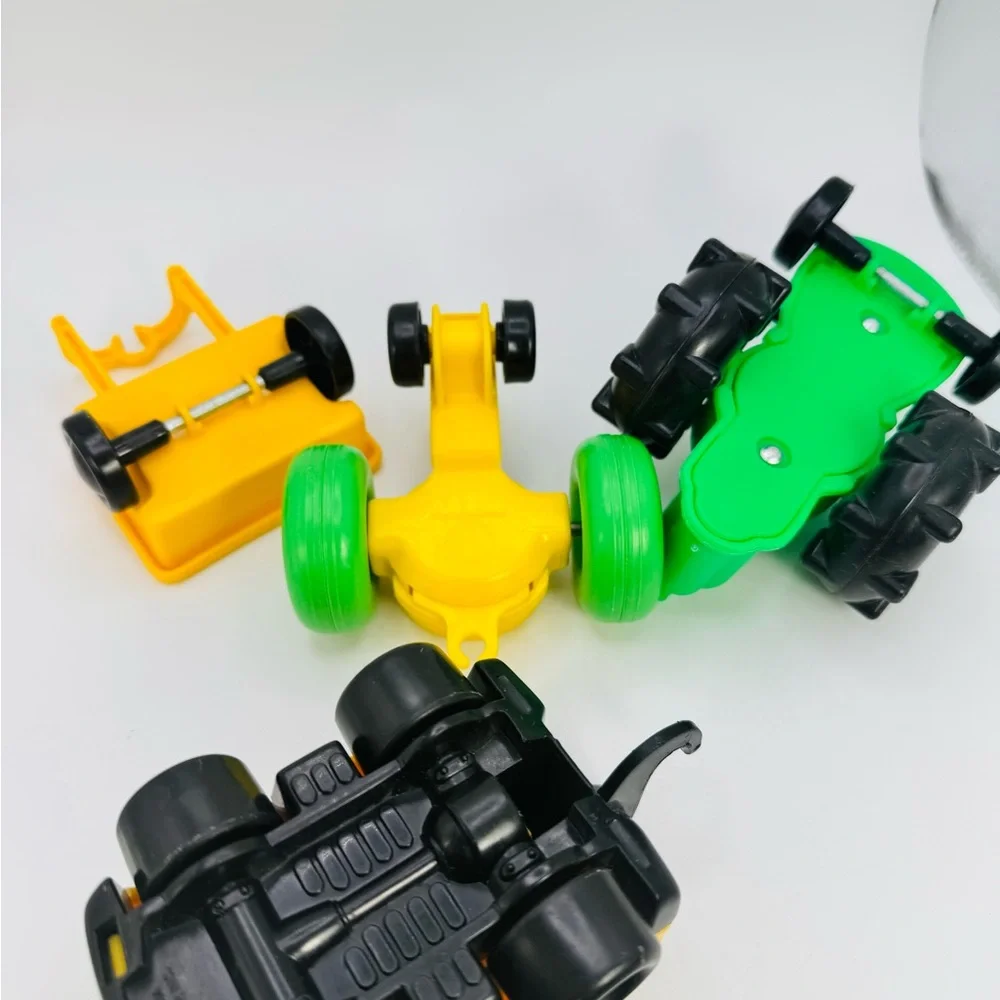 Vintage Fisher Price Little People Farm/Construction Vehicles Lot Of 4 1990/95